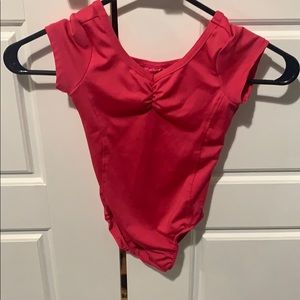 Girls XS pink leotard